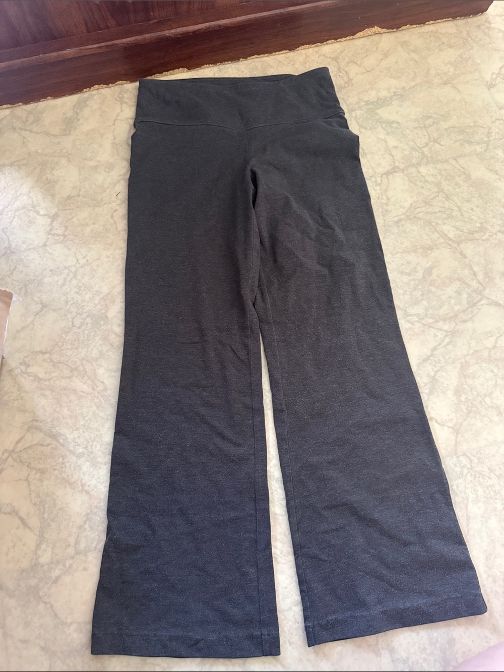 Spalding Women's Black Wide-Leg Yoga Pants